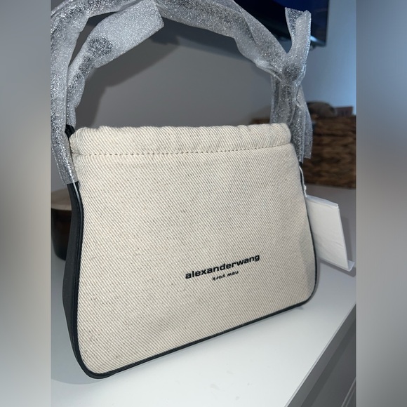 NEW! Alexander Wang Cream and Black Tote - Picture 1 of 6